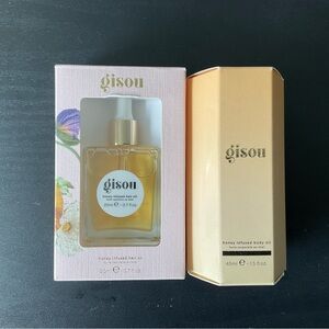 Gisou Honey Infused Hair Oil and Shimmer Body Oil set